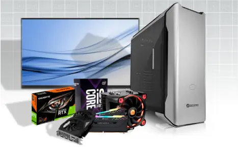 Le PC sur-mesure, avec des pièces d'ordinateur