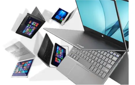 pleins d'ordinateurs