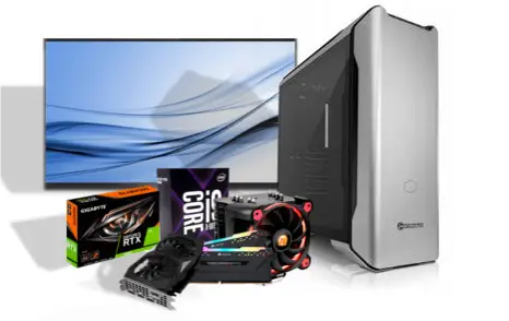 Le PC sur-mesure, avec des pièces d'ordinateur